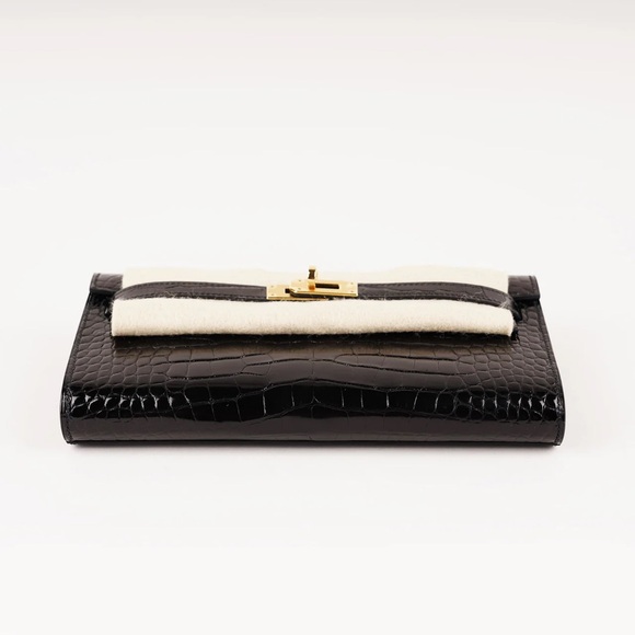 Hermes Black alligator Clutch - Picture 6 of 9